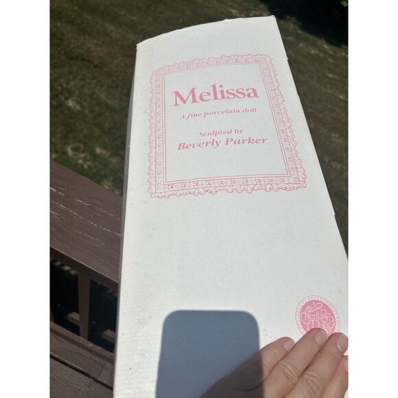 "MELISSA" By Beverly Parker - Hamilton CO. 20" Porcelain BABY Doll New - Picture 8 of 15